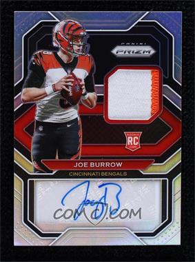 2020 Panini Prizm - Rookie Patch Autographs #1 - Joe Burrow /99