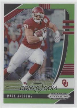 2020 Panini Prizm Draft - [Base] - Neon Green Prizm #66 - Mark Andrews /125