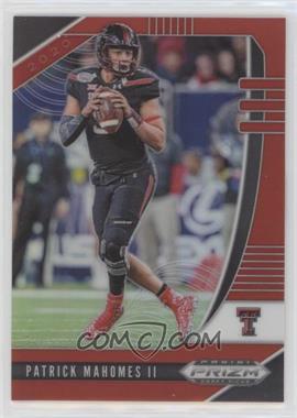 2020 Panini Prizm Draft - [Base] - Red Prizm #81 - Patrick Mahomes II