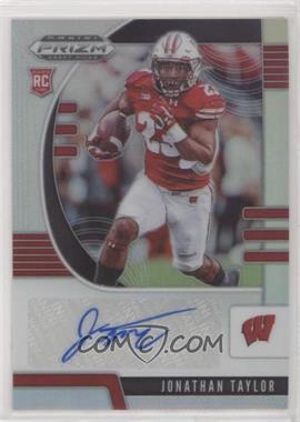 2020 Panini Prizm Draft - [Base] - Silver Prizm Autographs #106 - Draft Picks Rookies - Jonathan Taylor