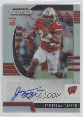 2020 Panini Prizm Draft - [Base] - Silver Prizm Autographs #106 - Draft Picks Rookies - Jonathan Taylor