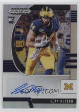 2020 Panini Prizm Draft - [Base] - Silver Prizm Autographs #207 - Draft Picks Rookies - Sean McKeon