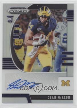 2020 Panini Prizm Draft - [Base] - Silver Prizm Autographs #207 - Draft Picks Rookies - Sean McKeon