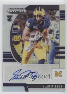 2020 Panini Prizm Draft - [Base] - Silver Prizm Autographs #207 - Draft Picks Rookies - Sean McKeon