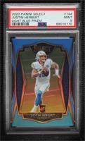 Premier Level - Justin Herbert [PSA 9 MINT] #/99