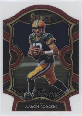 2020 Panini Select - [Base] - Maroon Prizm Die-Cut #12 - Concourse - Aaron Rodgers