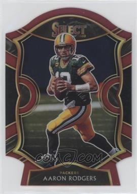 2020 Panini Select - [Base] - Maroon Prizm Die-Cut #12 - Concourse - Aaron Rodgers