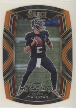 2020 Panini Select - [Base] - Orange Prizm Die-Cut #211 - Club Level - Matt Ryan