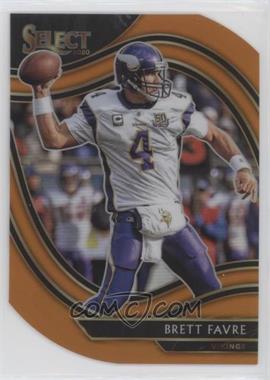 2020 Panini Select - [Base] - Orange Prizm Die-Cut #310 - Field Level - Brett Favre