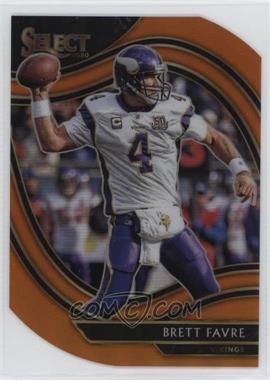 2020 Panini Select - [Base] - Orange Prizm Die-Cut #310 - Field Level - Brett Favre