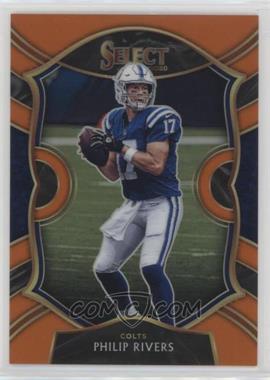 2020 Panini Select - [Base] - Orange Prizm #30 - Concourse - Philip Rivers /49