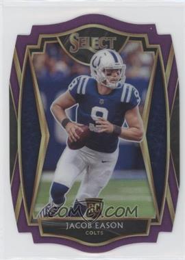 2020 Panini Select - [Base] - Purple Prizm Die-Cut #148 - Premier Level - Jacob Eason