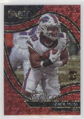 2020 Panini Select - [Base] - Red Disco Prizm #369 - Field Level - Zack Moss /49