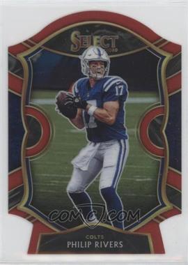 2020 Panini Select - [Base] - Red Prizm Die-Cut #30 - Concourse - Philip Rivers