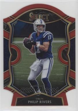 2020 Panini Select - [Base] - Red Prizm Die-Cut #30 - Concourse - Philip Rivers
