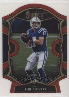 2020 Panini Select - [Base] - Red Prizm Die-Cut #30 - Concourse - Philip Rivers