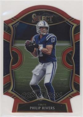 2020 Panini Select - [Base] - Red Prizm Die-Cut #30 - Concourse - Philip Rivers