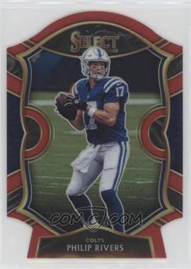 2020 Panini Select - [Base] - Red Prizm Die-Cut #30 - Concourse - Philip Rivers