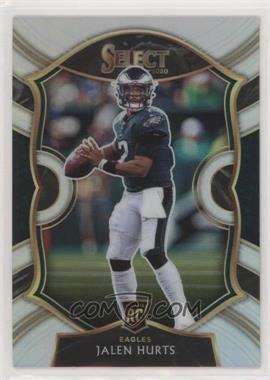 2020 Panini Select - [Base] - Silver Prizm #50 - Concourse - Jalen Hurts