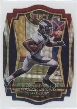 2020 Panini Select - [Base] - Tri-Color Prizm Die-Cut #156 - Premier Level - Jerry Jeudy