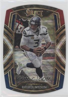 2020 Panini Select - [Base] - Tri-Color Prizm Die-Cut #204 - Club Level - Russell Wilson