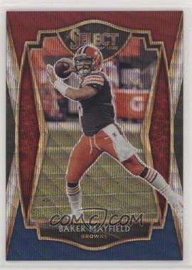 2020 Panini Select - [Base] - Tri-Color Prizm #123 - Premier Level - Baker Mayfield /199