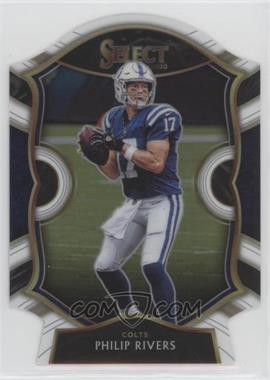 2020 Panini Select - [Base] - White Prizm Die-Cut #30 - Concourse - Philip Rivers