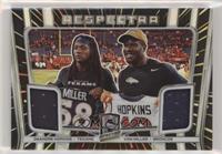 DeAndre Hopkins, Von Miller #/75