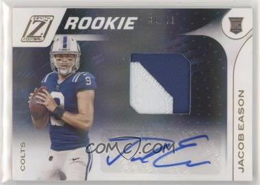 2020 Panini Zenith - [Base] #85 - Rookie Patch Autographs - Jacob Eason /99