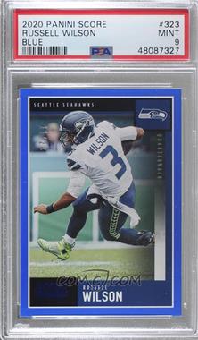 2020 Score - [Base] - Blue #323 - Russell Wilson /20 [PSA 9 MINT]