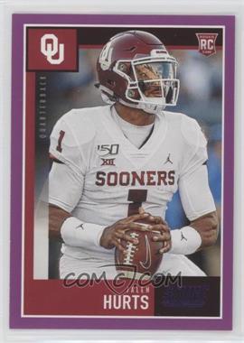 2020 Score - [Base] - Purple #358 - Rookies - Jalen Hurts