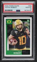 Rookies - Justin Herbert [PSA 10 GEM MT]