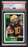 Rookies - Justin Herbert [PSA 9 MINT]