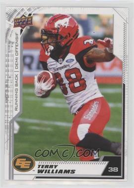 2020 Upper Deck CFL - [Base] #109 - Terry Williams