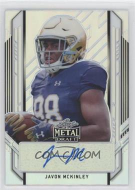 2021 Leaf Metal Draft - Portrait Autographs #PA-JMK - Javon McKinley /99