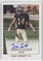 Sage Surratt #/50