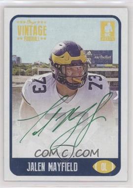 2021 Onyx Vintage - Autographs - Green Ink #FAJM - Jalen Mayfield /50