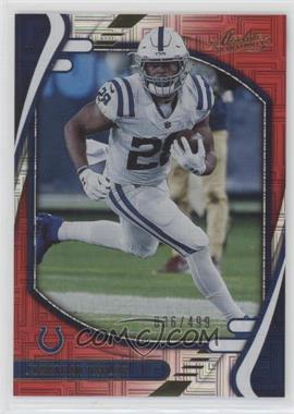 2021 Panini Absolute - [Base] - Red Squares #13 - Jonathan Taylor /499