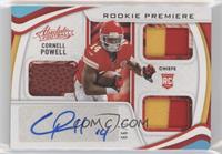 Rookie Premiere Materials Autos - Cornell Powell #/99