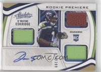 Rookie Premiere Materials Autos - D'Wayne Eskridge #/399