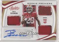 Rookie Premiere Materials Autos - Trey Sermon #/399