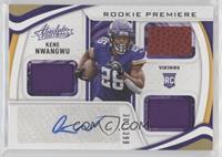 Rookie Premiere Materials Autos - Kene Nwangwu #/399