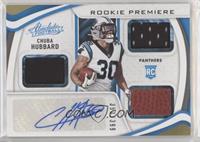 Rookie Premiere Materials Autos - Chuba Hubbard #/399