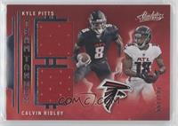 Kyle Pitts, Calvin Ridley #/199