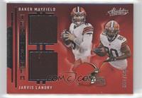 Baker Mayfield, Jarvis Landry #/199