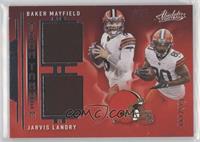 Baker Mayfield, Jarvis Landry #/199