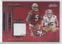 Trey Lance, George Kittle #/199