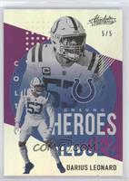 Darius Leonard #/5