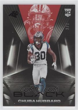 2021 Panini Black - [Base] - Ruby #137 - Rookies - Chuba Hubbard /8