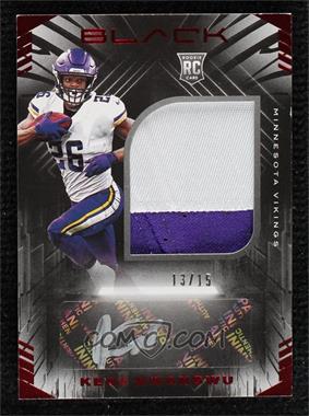 2021 Panini Black - [Base] - Ruby #235 - Rookie Patch Autographs - Kene Nwangwu /15